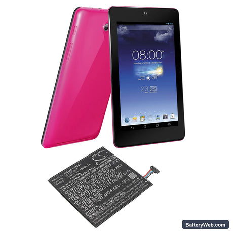 Asus MeMO Pad HD7 Replacement Battery, 3.8V, 3900mAh, Li-Polymer 6