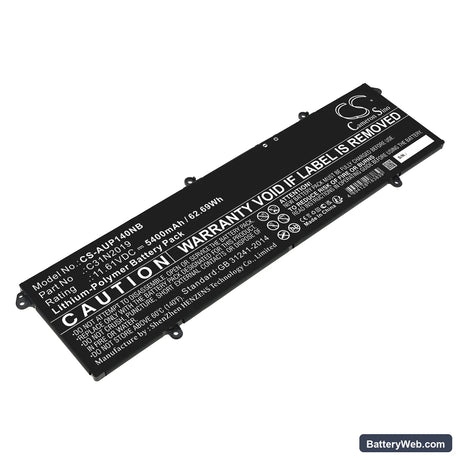Asus VivoBook Pro 14X OLED M7400 Replacement Battery, 11.61V, 5400mAh, Li-Polymer 1