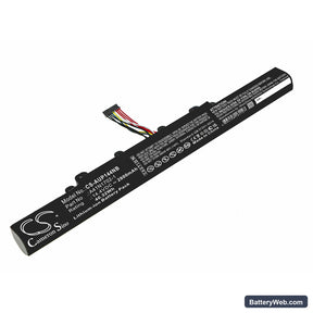 Asus P1440FA Replacement Battery, 14.4V, 2800mAh, Li-ion 1