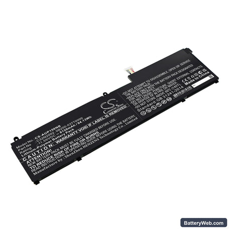 Asus ZenBook Pro 15 OLED UM535QE-KY195W Replacement Battery, 11.55V, 8150mAh, Li-Polymer 1