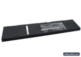 Asus AsusPro PU301 Replacement Battery, 11.1V, 3950mAh, Li-Polymer 3