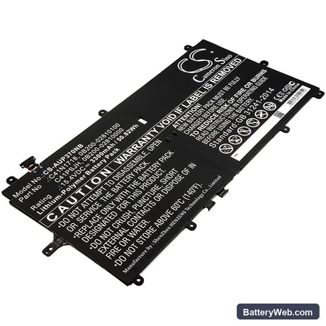 Asus NovaGo TP370QL Replacement Battery, 15.4V, 3300mAh, Li-Polymer 1
