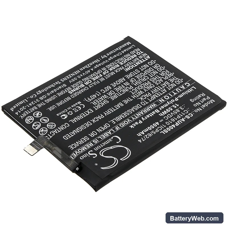 Asus ZenFone Pegasus 4A Replacement Battery, 3.85V, 4050mAh, Li-Polymer 2