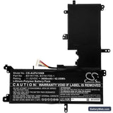 Asus VivoBook Flip 14 TP410UA-EC229T Replacement Battery, 11.52V, 3650mAh, Li-Polymer 3