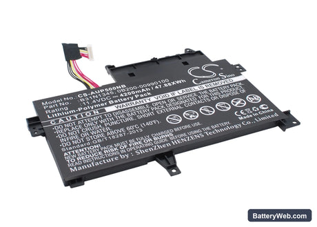 Asus Transformer Book Flip TP500LA Replacement Battery, 11.4V, 4200mAh, Li-Polymer 2