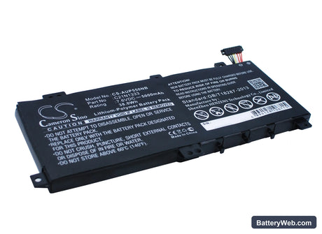 Asus Transformer Flip TP550LA Replacement Battery, 7.6V, 5000mAh, Li-Polymer 2