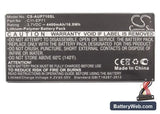 Asus Eee Pad MeMo EP71 Replacement Battery, 3.7V, 4400mAh, Li-Polymer 5