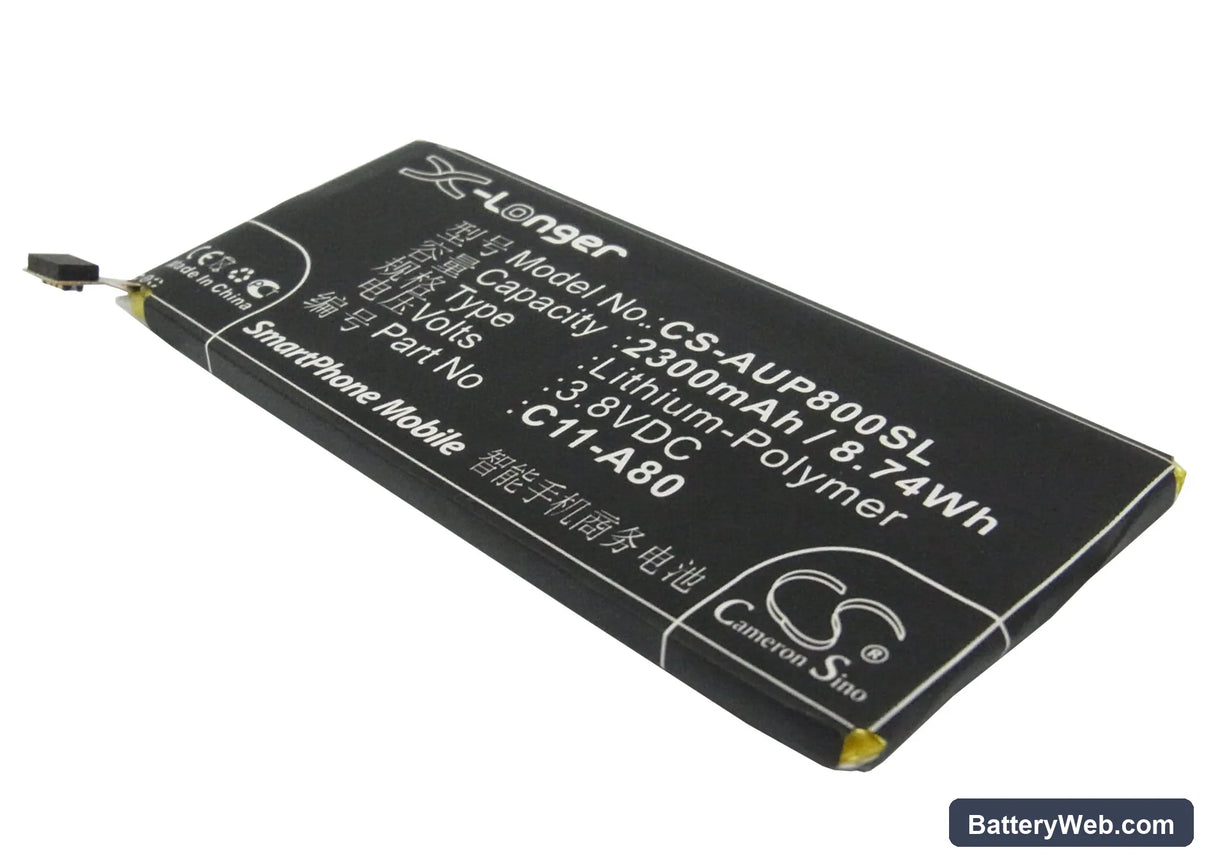 Asus PadFone A80 Replacement Battery, 3.8V, 2300mAh, Li-Polymer 1