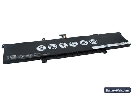 Asus Q301LA-BHI5T02 Replacement Battery, 7.4V, 5130mAh, Li-Polymer 3