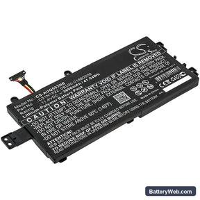 Asus Q553U Replacement Battery, 11.4V, 3600mAh, Li-Polymer 1