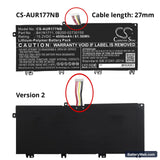 Asus ROG Station 17 PX703GE-GC153R Replacement Battery, 15.2V, 4050mAh, Li-Polymer 5