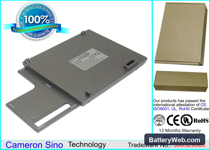 Asus R2H Replacement Battery, 7.4V, 6860mAh, Li-Polymer 1