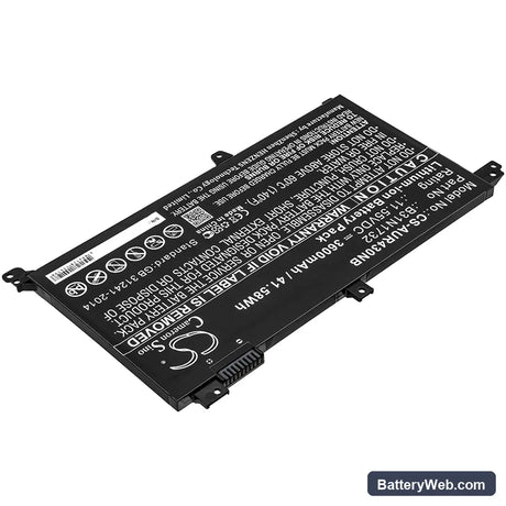 Asus S430UF Replacement Battery, 11.55V, 3600mAh, Li-ion 2