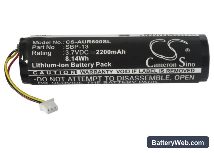 Asus R600 Replacement Battery, 3.7V, 2200mAh, Li-ion 5