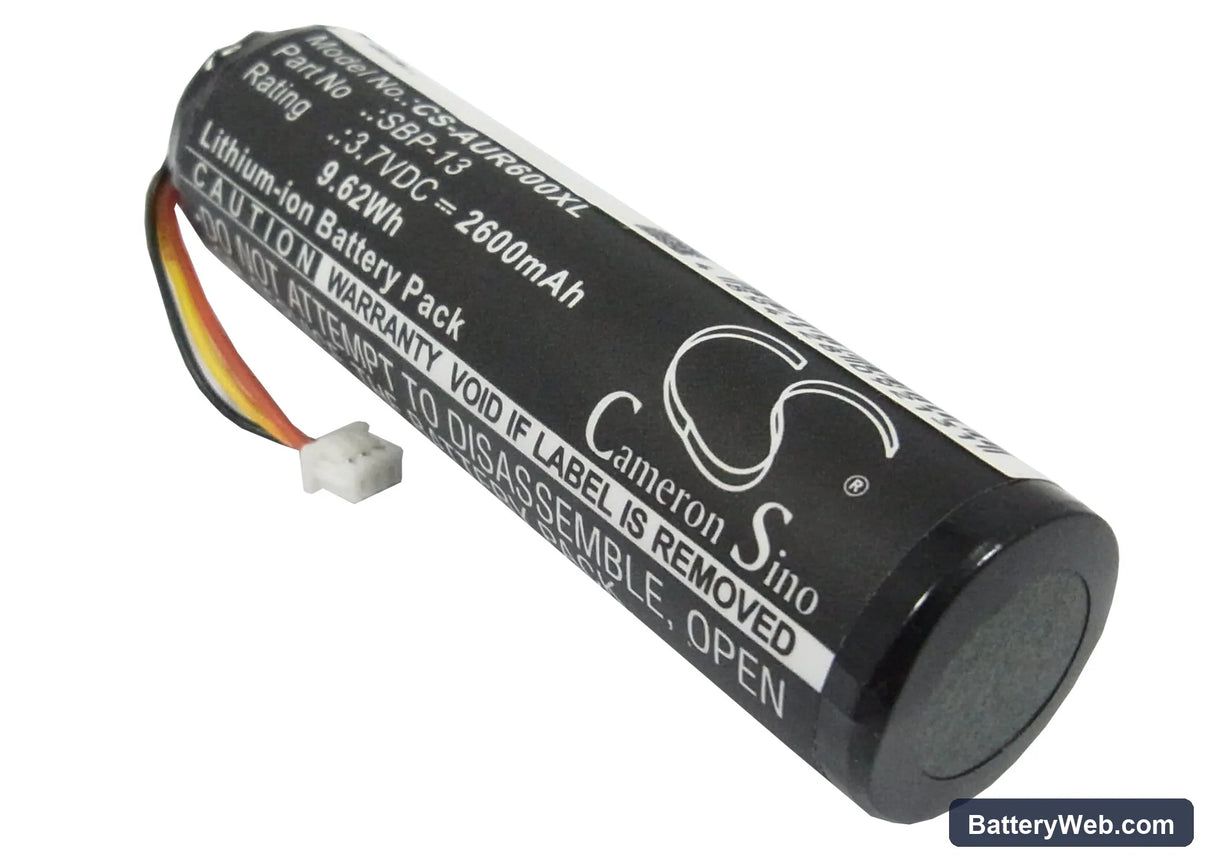Asus R600 Replacement Battery, 3.7V, 2600mAh, Li-ion 1