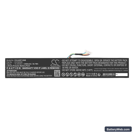 Asus ROG Ally (2023) RC71L NR2301L Replacement Battery, 15.48V, 2500mAh, Li-Polymer 3
