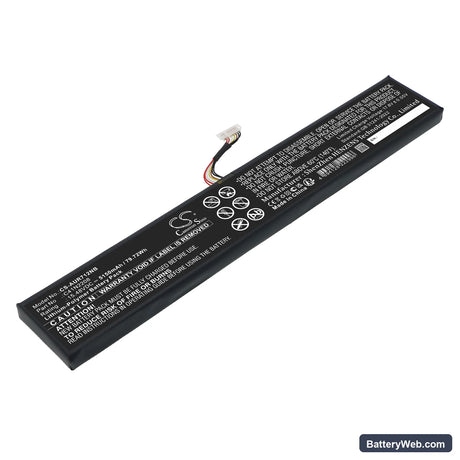Asus RC71L-NH001W Replacement Battery, 15.48V, 5150mAh, Li-Polymer 1