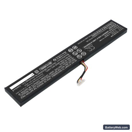 Asus RC71L-NH001W Replacement Battery, 15.48V, 5150mAh, Li-Polymer 2