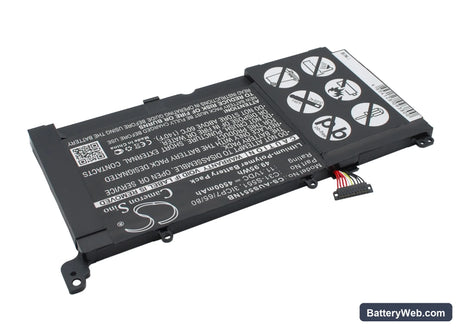 Asus VivoBook S551L Replacement Battery, 11.1V, 4500mAh, Li-Polymer 3