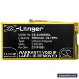 Asus ROG Phone II Replacement Battery, 3.85V, 5900mAh, Li-Polymer 3