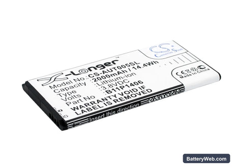 Asus PadFone X Mini 4.5 Replacement Battery, 3.8V, 2000mAh, Li-ion 2