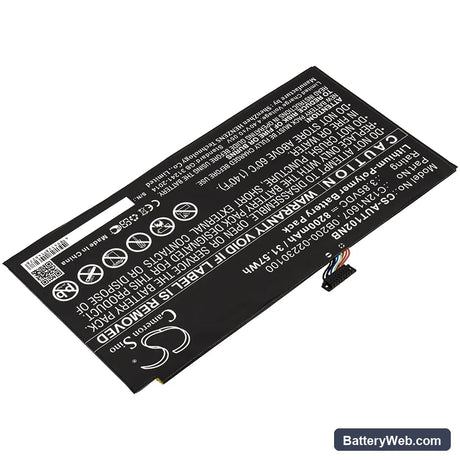 Asus Transformer Mini Replacement Battery, 3.85V, 8200mAh, Li-Polymer 2