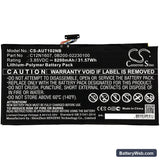 Asus Transformer Mini Replacement Battery, 3.85V, 8200mAh, Li-Polymer 3