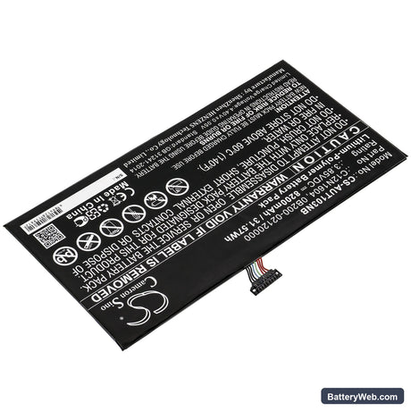 Asus T101-M0I Replacement Battery, 3.85V, 8200mAh, Li-Polymer 2