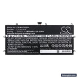 Asus Transformer Book T100 Chi Replacement Battery, 3.8V, 7850mAh, Li-Polymer 3