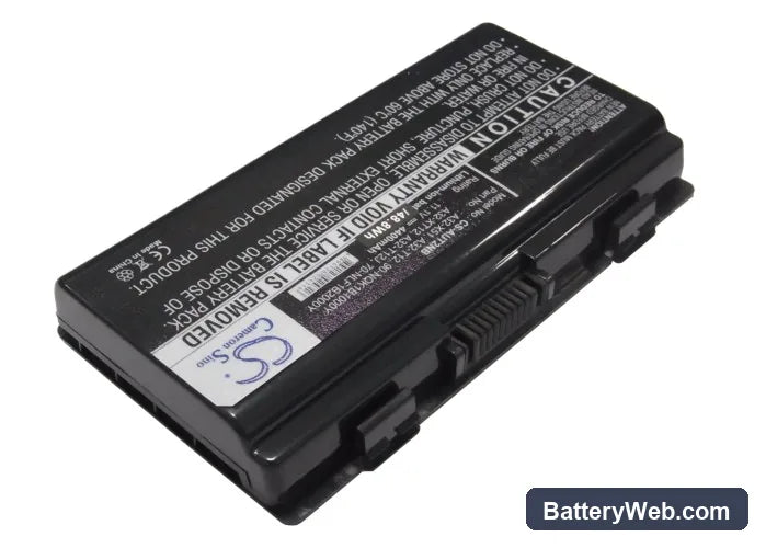 Asus X51RL Replacement Battery, 11.1V, 4400mAh, Li-ion 1
