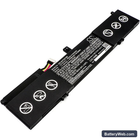 Asus Q304ua Replacement Battery, 11.55V, 4750mAh, Li-Polymer 1