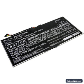 Asus T303UA-GN053T Replacement Battery, 7.7V, 4900mAh, Li-Polymer 1