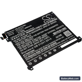 Asus Transformer Book T300chi Replacement Battery, 7.6V, 4900mAh, Li-Polymer 1