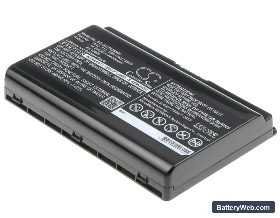 Asus T12ER Replacement Battery, 14.8V, 4400mAh, Li-ion 1