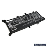 Asus VivoBook 4000 Replacement Battery, 7.6V, 4700mAh, Li-Polymer 2