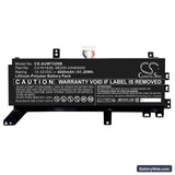 Asus ProArt StudioBook Pro X Replacement Battery, 15.32V, 4000mAh, Li-ion 1