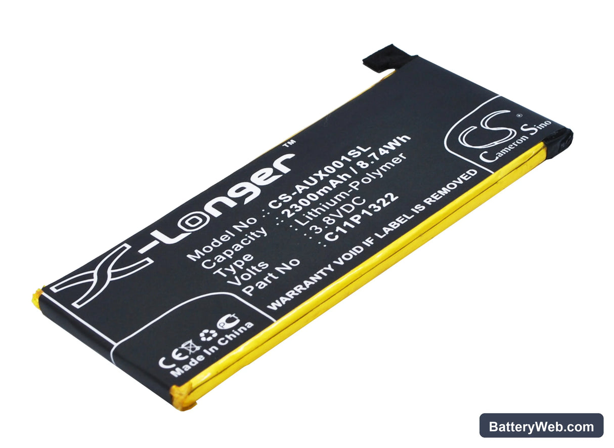 Asus ZenFone X Replacement Battery, 3.8V, 2300mAh, Li-Polymer 1