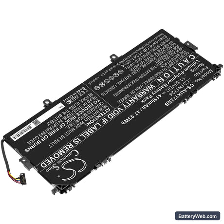 Asus ZenBook 13 UX331UN-EG011T Replacement Battery, 11.55V, 4150mAh, Li-Polymer 2