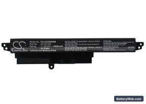 Asus VivoBook X200CA Replacement Battery, 11.25V, 2900mAh, Li-ion 1