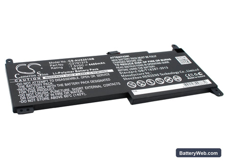 Asus Transformer Book Trio TX201 Replacement Battery, 7.5V, 4400mAh, Li-Polymer 2