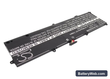 Asus VivoBook S200 Replacement Battery, 7.4V, 5100mAh, Li-Polymer 2