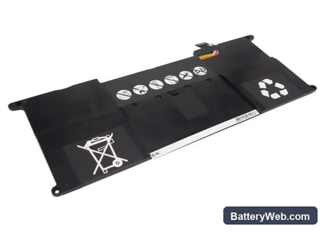 Asus UX21 Replacement Battery, 7.4V, 4500mAh, Li-Polymer 3