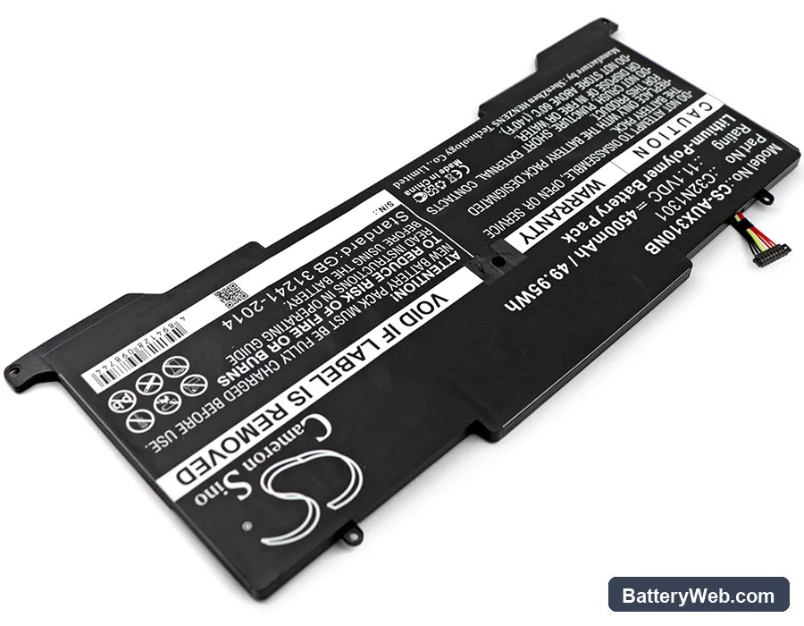 Asus Zenbook UX31LA Replacement Battery, 11.1V, 4500mAh, Li-Polymer 2