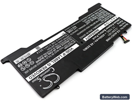 Asus Zenbook UX31LA Replacement Battery, 11.1V, 4500mAh, Li-Polymer 2