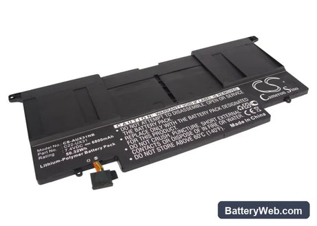 Asus UX31 Replacement Battery, 7.4V, 6800mAh, Li-Polymer 2