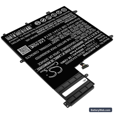 Asus ZenBook Flip S UX370UA-C4061T Replacement Battery, 7.7V, 4950mAh, Li-Polymer 2