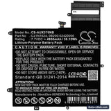 Asus ZenBook Flip S UX370UA-C4061T Replacement Battery, 7.7V, 4950mAh, Li-Polymer 3