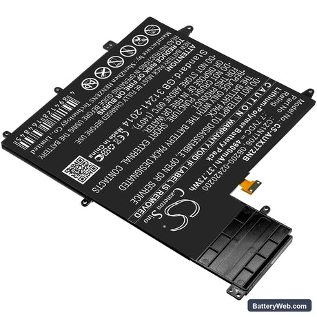 Asus UX370UA-0061A7500U Replacement Battery, 7.7V, 4900mAh, Li-Polymer 2