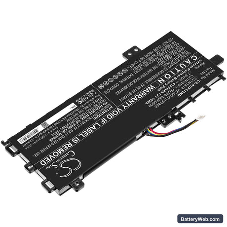 Asus A412FA Replacement Battery, 7.6V, 4100mAh, Li-Polymer 2