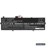 Asus BX430 Replacement Battery, 11.55V, 4200mAh, Li-Polymer 3